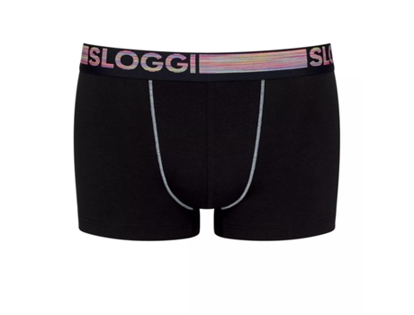 Pack 2 Boxers para Hombre SLOGGI (XL - Negro)