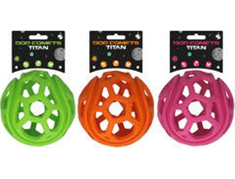 Bola para Perros DOG COMETS Titan M Verde (11.5cm)