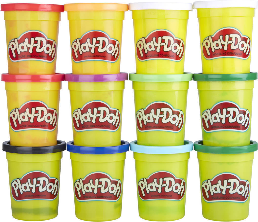 Plastilina PLAYDOH 12 Pots De Invierno Em Color 4 Oz (Edad Mínima: 2 años)