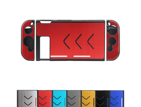 Funda para Consola Nintendo Switch NORTHIX Estiloso - Rojo