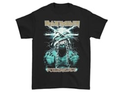 Camiseta ROCKINSTONE Iron Maiden Powerslave Rayo (L)