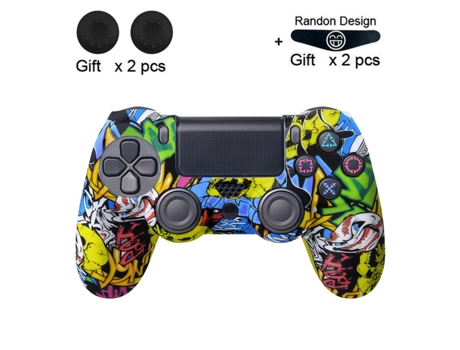 Carcasa para mando PS4 MOROROR Multicolor