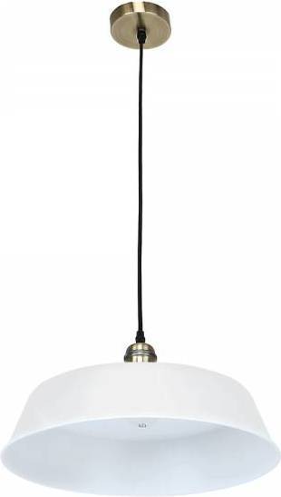 De Techo Paris blanca con una luz cristalrecord e27 60w metal