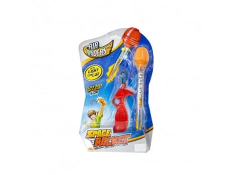 Frisbee WORLDBRANDS lanzador de cohete ligero Air Raiders Space Rocket (Edad Mínima: 5)