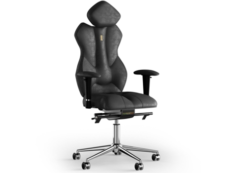 Silla de Escritorio Ergonomica KULIK SYSTEM Tejido Real (Antara - Negro -130x50x50cm)