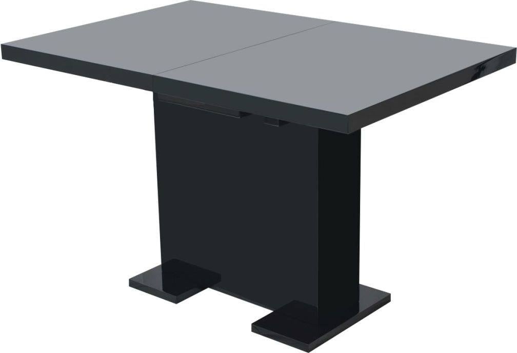 Mesa De Comedor vidaxl negro tablero dm 150 x 80 75 cm