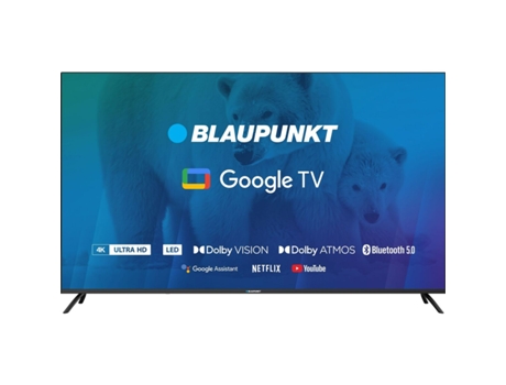 Smart TV BLAUPUNKT 65UBG6000S (Negro - G - 65" - 4K Ultra HD)