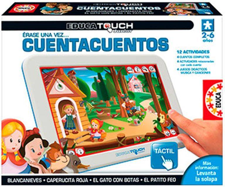 Juguete Educativo EDUCA Touch - Cuentacuentos Junior (Edad Mínima: 2 anos - Español)