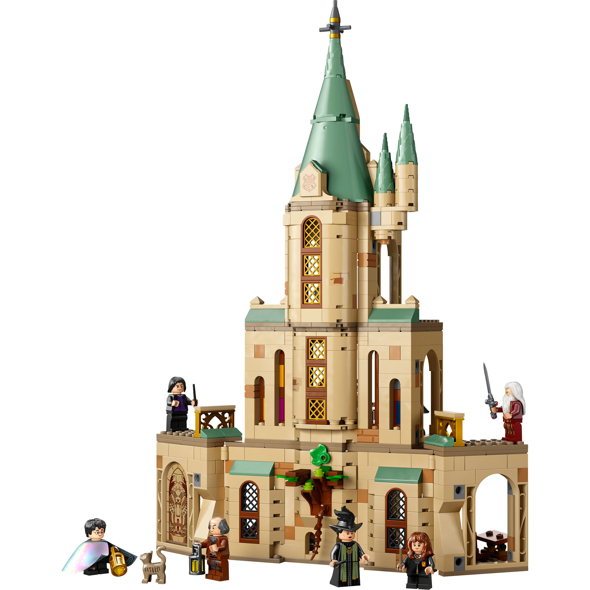 Lego 76402 Harry potter hogwarts despacho dumbledore castillo juguete sombrero seleccionador y 6 figuras partir 8 años o escritorio 654