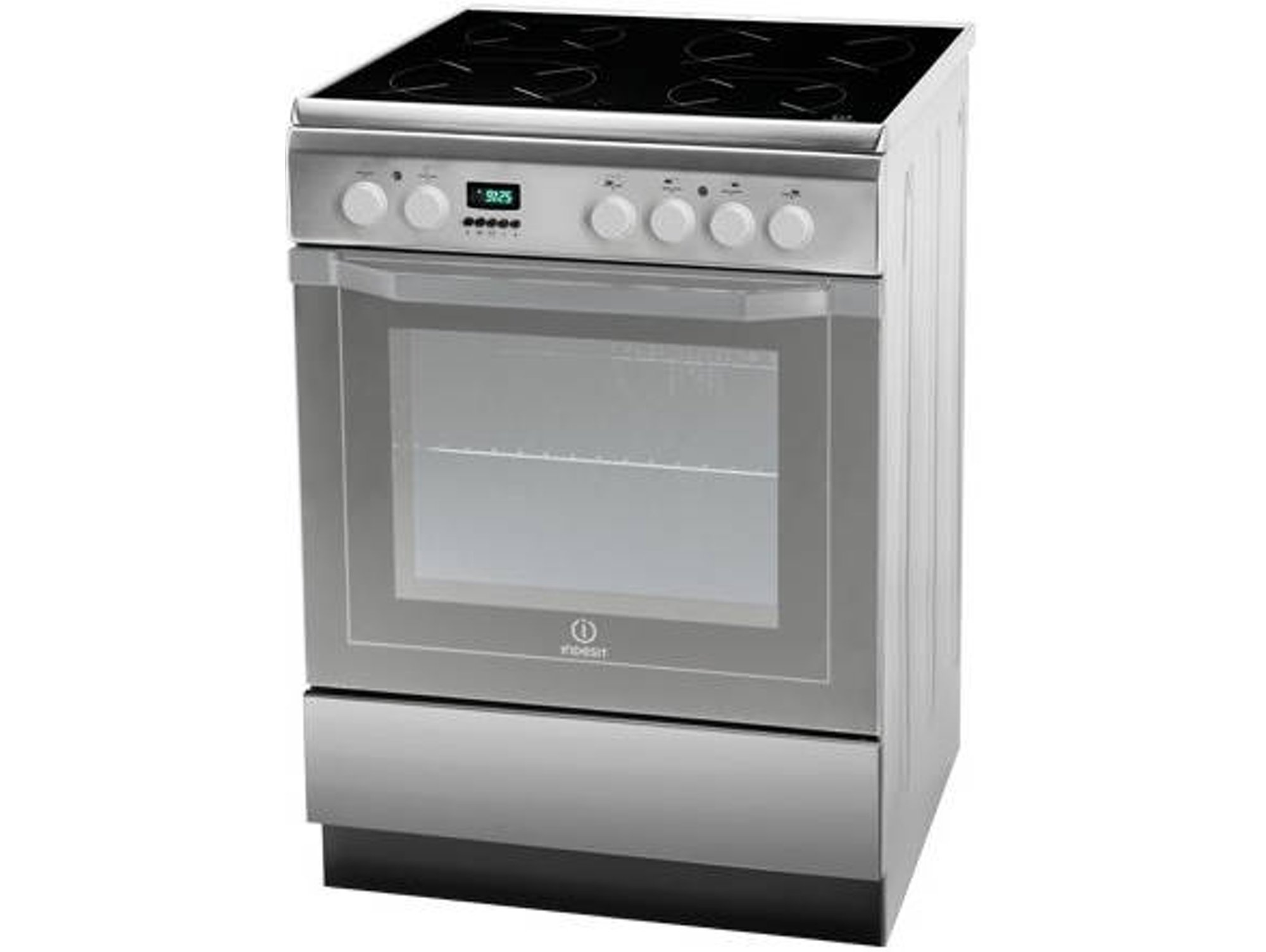 Cocina INDESIT I6VMC6AXGR (61 L - Eléctrico Vitrocerámica - Inox)