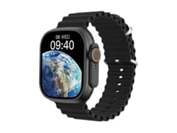 Smartwatch KLACK® Watch S 8 Universal Monitoreo completo del sueño Negro