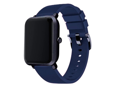 Brazalete de Silicona Suave con Hebilla PHONECARE para Garmin Forerunner 165 - Azul Oscuro