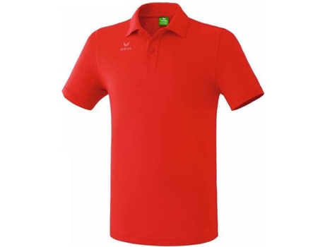 Polo para Hombre ERIMA teamsport Rojo para Fútbol (6 años)