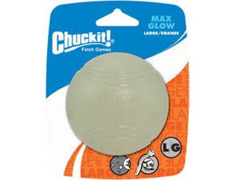 Bola para Perros CHUCKIT Max Glow grande