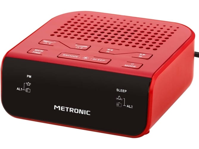 RADIO DESP DUPLO METRONIC 477011 VERMELH