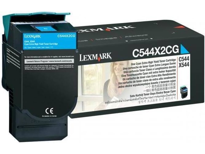 Cartucho de tóner LEXMARK C544X2CG