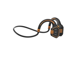 HJKBTECH Auriculares Bluetooth Conducción ósea Mp3 Natación Ipx8 Impermeable 16Gb Memoria Micrófono Naranja