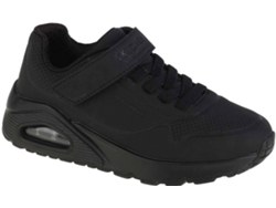 Zapatillas SKECHERS Uno Air Blitz Niño (34 - Negro)