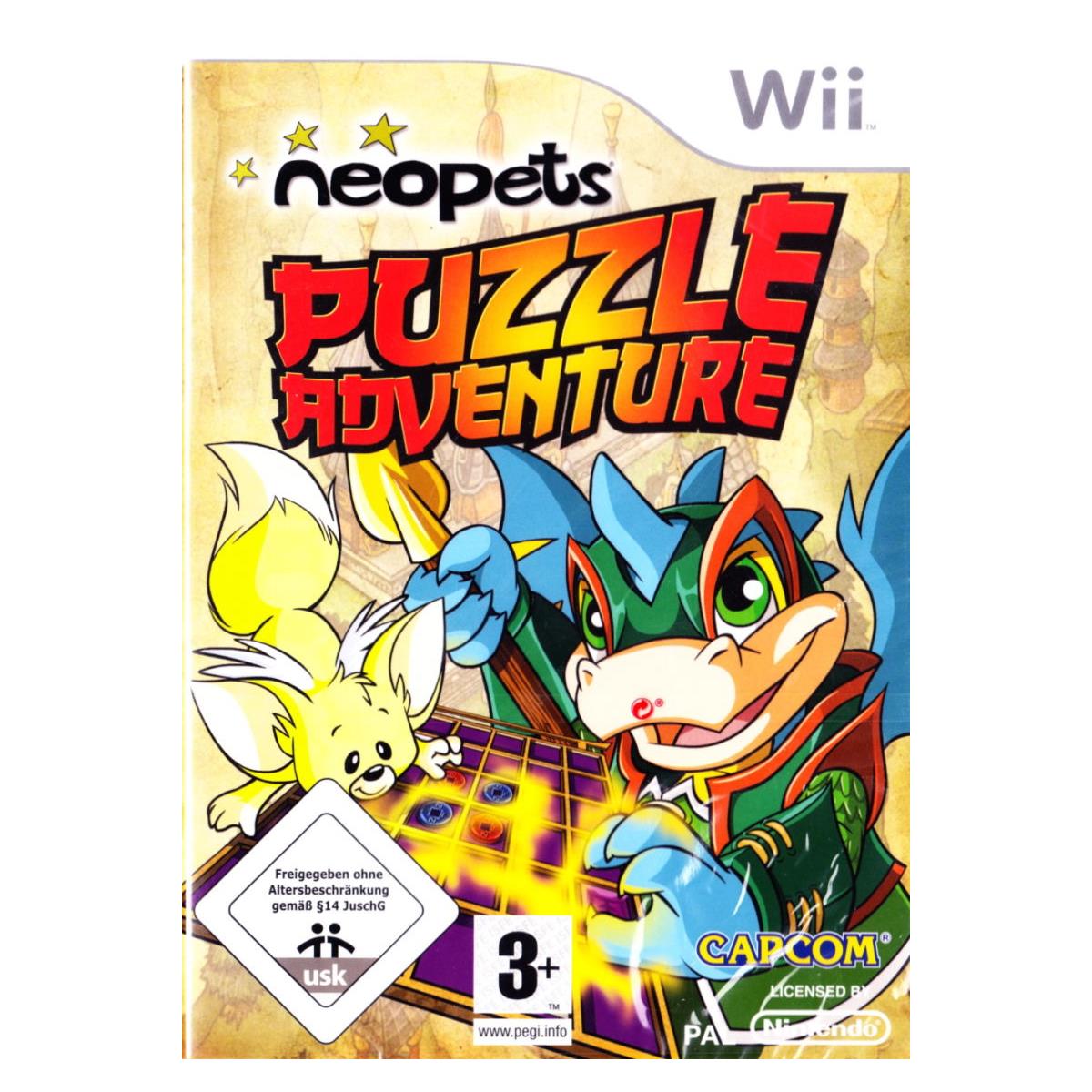 Juego Wii Neopets Puzzle Adventures