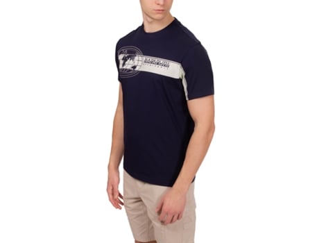 Camiseta de Hombre NAPAPIJRI Azul (2XL)