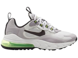 Zapatillas Deportivas NIKE Air Max 270 React Niños (Blanco, Gris -Material Sintético, Tejido -39)