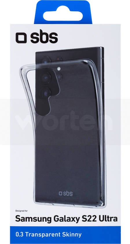 Funda Samsung Galaxy S22 Ultra SBS Skinny Transparente