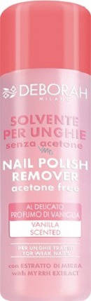 Removedor Esmalte Deborah dh sin acetone 120 ml milano quitaesmalte