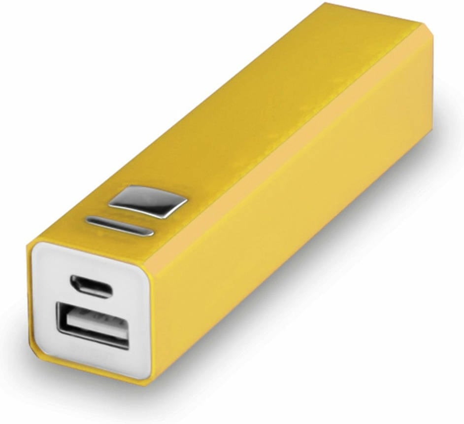 Power Bank Universal SMARTEK (2200 mah - USB - Amarillo)