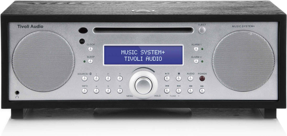 Sistema Hifi Todo en uno fmdab+ con bluetooth tivoli audio music system+ black ash silver radio bt