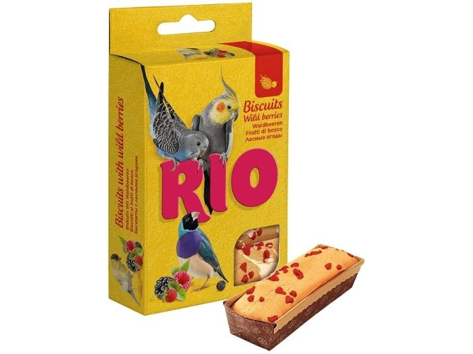 Snacks para Pájaros RIO Frutas Salvajes (5 Un - 7g - Sabor: Frutas)