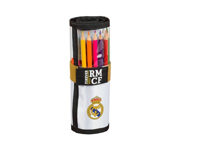 Real Madrid C.f. 411954786 1920 estuche enrrollable para niños varios 7x20 20x7cm