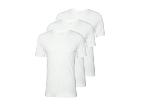 Camiseta HUGO BOSS Algodón Hombre (L - Blanco)