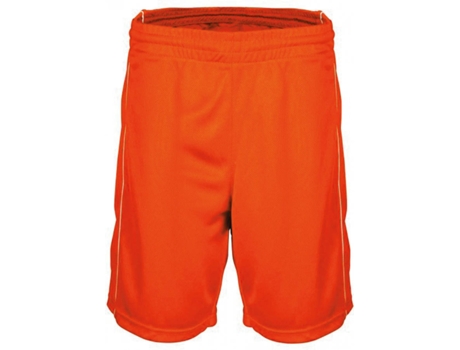 Pantalones Cortos para Niño PROACT Baloncesto Naranja (4/6 años)