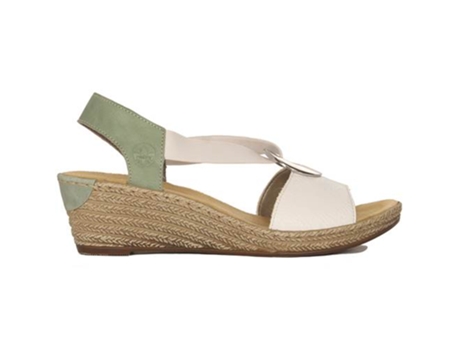 Sandalias de Mujer RIEKER Plateado (40)