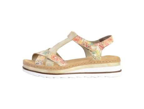 Sandalias de Mujer RIEKER Piel Multicolor (36)