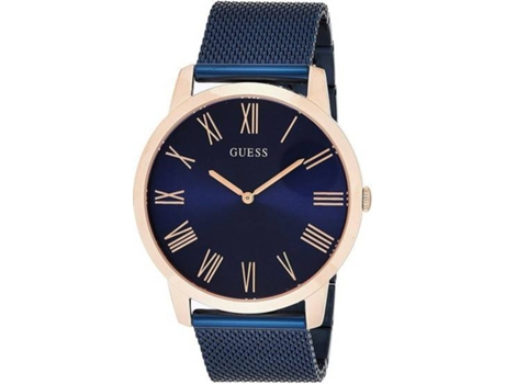 Reloj GUESS W1263G4 Hombre (Acero - Azul)