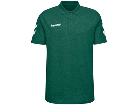 Polo de Hombre para Fútbol HUMMEL Go Algodón Verde (6)