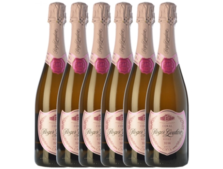 Espumante ROGER GOULART Roger Goulart Coral Rosé Brut Cava (0.75 L - 6 unidades)