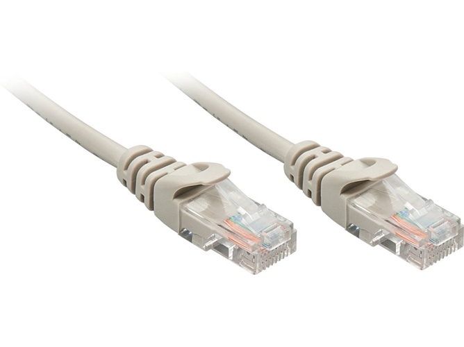 Cable de Red LINDY (RJ45 - Gris)