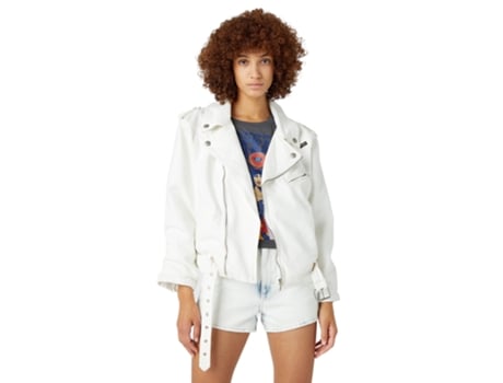 Abrigo Vaquero para Mujer WRANGLER (M - Cuero - Blanco)