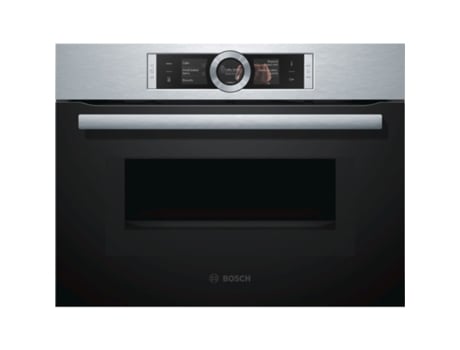 Horno mixto mo integrable 45l ecoclean inox/negro cmg636bs1 - BOSCH