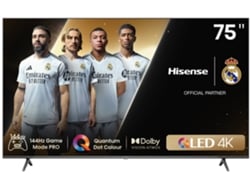 TV HISENSE 75E7NQ-PRO (QLED - 75'' - 191 cm - 4K Ultra HD - Smart TV)