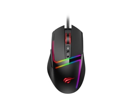 Rato Gaming Óptico HAVIT Ms953 (10000 dpi - Negro)