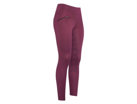 Leggings de Niña para Equitación EASY RIDER Agarre Total Dietse Morado (16 años)