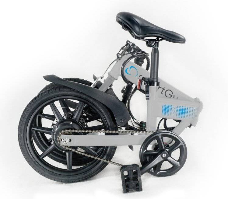 Bicicleta eléctrica SMARTGYRO Ebike gris