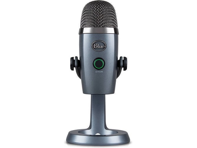 Micrófono BLUE Yeti Nano Grey (Con cable - 20 - 20000 Hz)