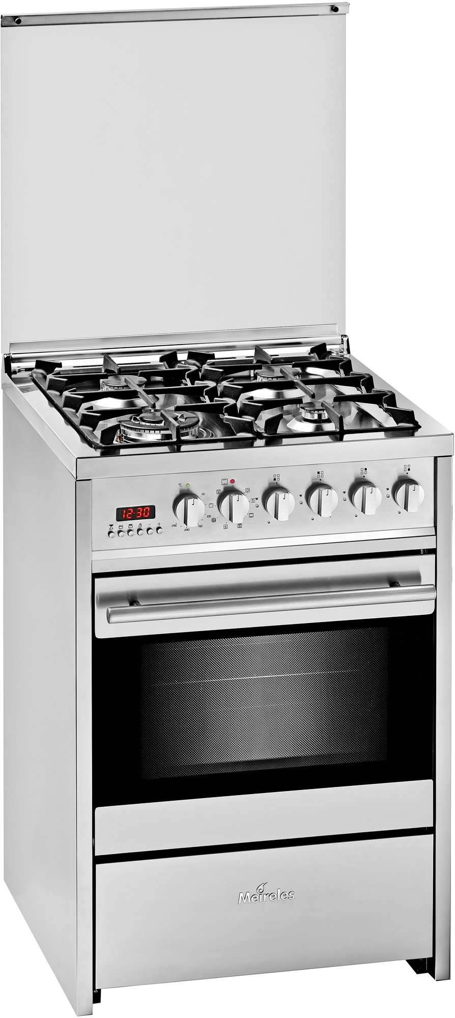 Cocina MEIRELES EV8 3640 SP XN (51 L - Gas Butano-propano - Inox)