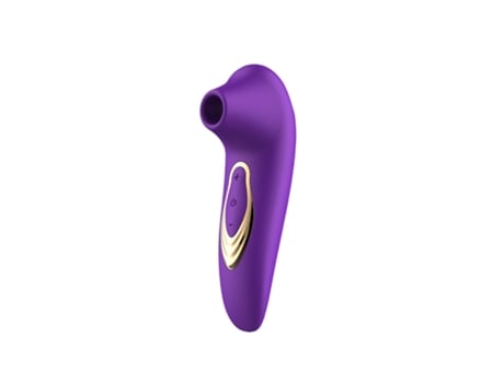 Vibrador de masaje de succión de 5 frecuencias para mujeres (púrpura) VEANXIN