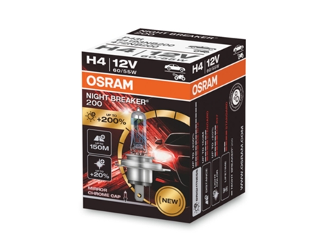 Lámpara H4 12V 6055W Night Beaker® 200 OSRAM