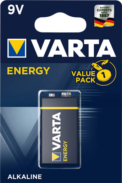 Pila No Recargable VARTA Energy 9V Alcalina (1 unidade)